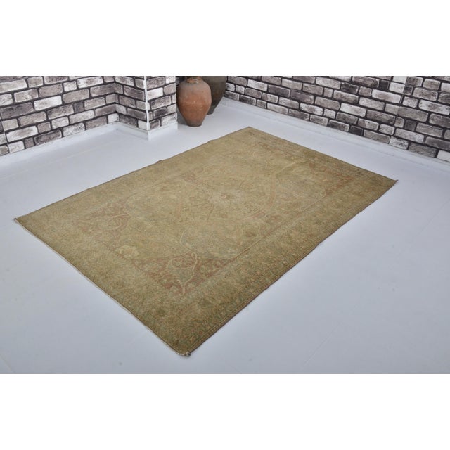 1960s Oversize Oushak Anatolian Carpet For Sale - Image 4 of 9