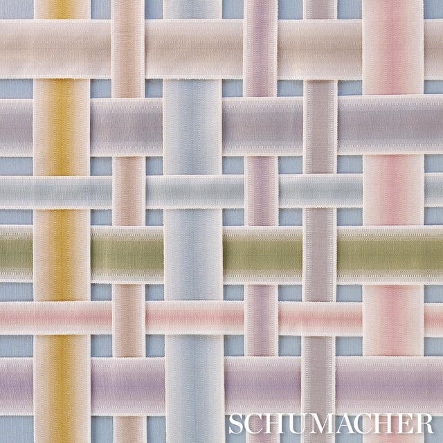 Schumacher Schumacher Belton Tape Narrow Trim In Lavender For Sale - Image 4 of 5