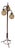 Mid-Century Modern Floor Lamp in Bamboo, Rattan and Rope, Italy, 1960s For Sale