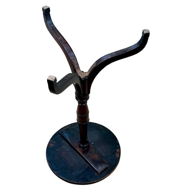 Brown Georgian Mahogany Circular Wine Table, 1780 For Sale - Image 8 of 11