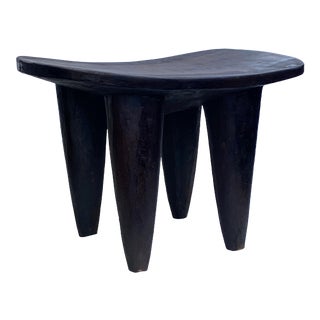 African Large Old Senufo Wood Stool/Table I . Coast For Sale