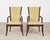 Late 20th Century Set of Eight French Art Deco Style Macassar Ebony Dining Chairs For Sale - Image 5 of 18