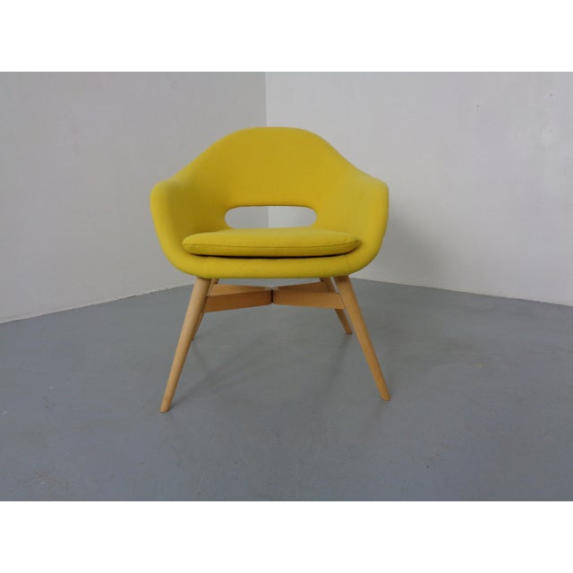 Shell armchair by Miroslav Navratil from the 1960s. I have official proof of authenticity such as vintage catalogs,...