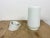 Vintage White Porcelain Wall Light with Milk Glass, 1970s For Sale - Image 6 of 12