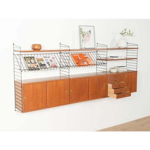 Wall Shelf by Kajsa and Nils Nisse Strinning, 1950s For Sale - Image 4 of 13