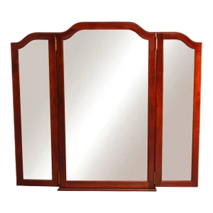 Pennsylvania House Cherry Tri-fold Dresser Mirror