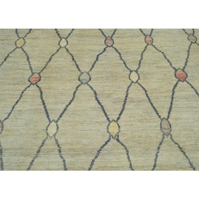 Turkish Oushak Rug 12'5" x 15'7" #18503 For Sale In Houston - Image 6 of 8