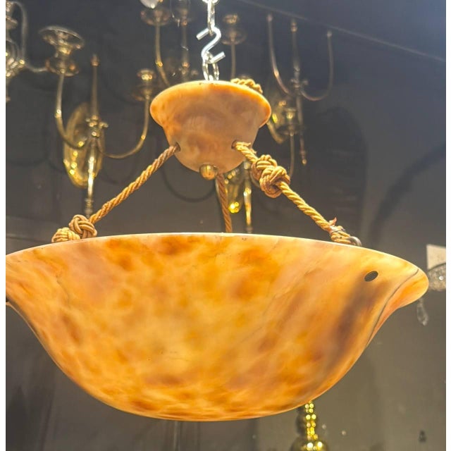 1940 Italian Alabaster Pedant For Sale In New York - Image 6 of 6