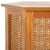 Spritely Home Danez Hexagon Cane Accent Table in Natural / Natural For Sale - Image 4 of 9