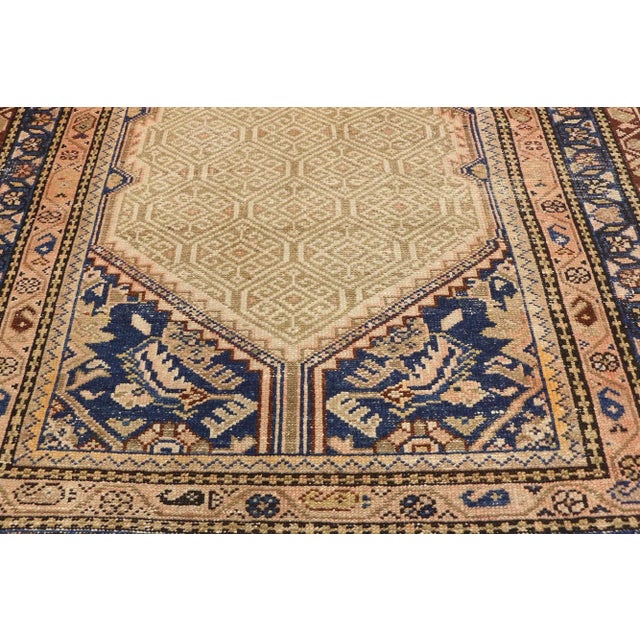Antique Persian Malayer Runner - 03'03 X 06'04 For Sale - Image 4 of 9