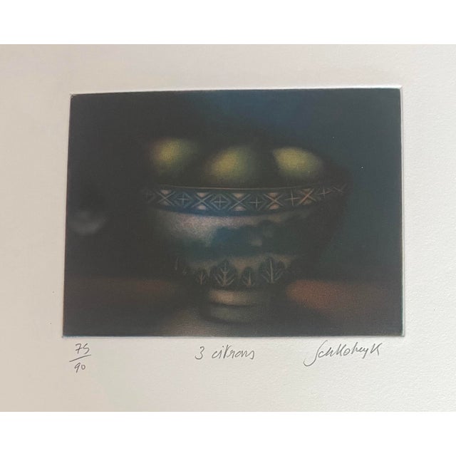Laurent Schkolnyk is internationally recognized as a master in mezzotint. The process is labor-intensive in which the...