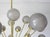 Not Yet Made - Made To Order 21st Century Nova Polished Brass Glossy Gray Murano Sputnik Chandelier by Fabio LTD For Sale - Image 5 of 7