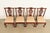 1980s Baker Furniture Chippendale Carved Mahogany Dining Chairs, Set of Four For Sale - Image 5 of 13