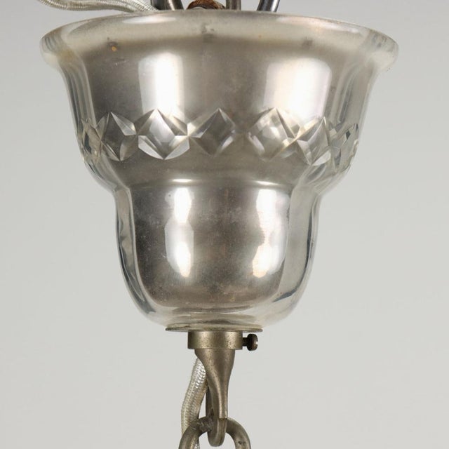 Glass Chandelier, Italy, 20th Century For Sale - Image 10 of 12