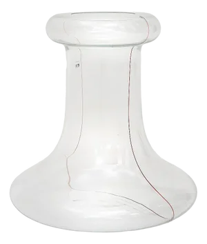 Transparent Glass Vase by Renato Toso for Fratelli Toso, 1970s