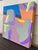 Abstract David Mac Innes “Navajo” Construct Series 2003 Painting on Canvas Signed For Sale - Image 3 of 9