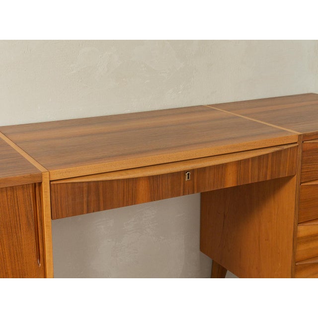 Wood Vintage Sideboard in Solid Wood, 1950s For Sale - Image 7 of 10