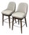Interlude Home Harper Swivel Counter Stools, Pair For Sale