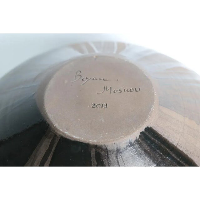 Pottery Vessel by Noted Ceramist Boyan Moskov Dated 2013 For Sale - Image 11 of 13