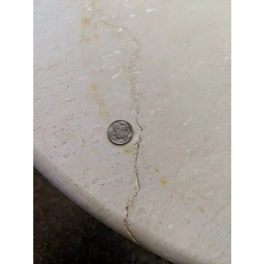 Herman Miller Alexander Girard for Herman Miller Marble Side Tables With La Fonda Bases, Mid-Century For Sale - Image 4 of 10