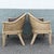 Late 20th Century Boho Chic Rattan and Wicker Barrel Dining Chairs by Budji - Set of 6 For Sale - Image 5 of 12