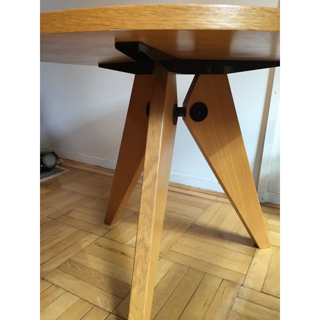 Vitra Jean Prouve "Gueridon" Round Dining Table | Chairish