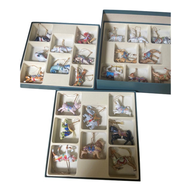 Carousel Christmas Ornaments For Sale