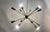 Metal Sputnik Hanging Lamp from Stilnovo, 1950s For Sale - Image 7 of 11