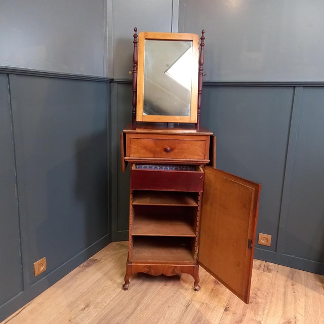 Antique Bathroom Shave Cabinet, 1890s For Sale - Image 5 of 12