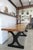 Historic 16 Foot Live Edge Single Slab Table For Sale - Image 4 of 18