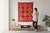 Red Vintage Hand Embroidered Suzani Wall Hanging, 1920s For Sale - Image 8 of 18