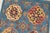 Kazak Runner 2’8” X 9’4” Blue Wool Tribal Hand-Knotted Oriental Rug For Sale In Philadelphia - Image 6 of 13