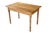 Farmhouse Vintage American Country Farmhouse Pine Library Table Desk Dining Breakfast Table For Sale - Image 3 of 12