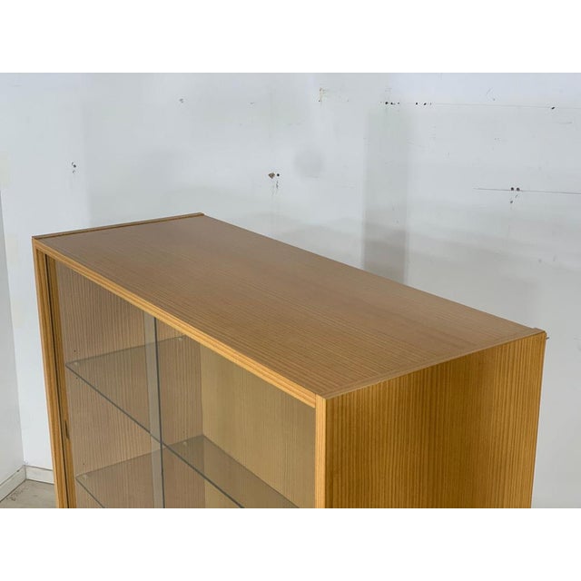 Brown Mid-Century German Highboard, 1970s For Sale - Image 8 of 11