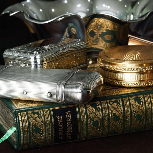 Silver Antique Dutch Reeded Silver Cigar Cheroot Case, 19th Century For Sale - Image 8 of 18
