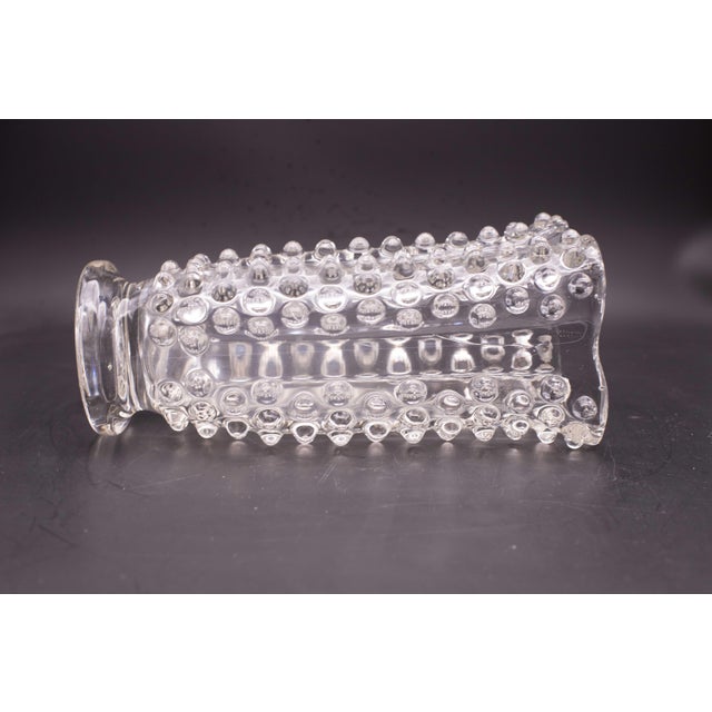 Bugnato Murano Glass Italian Rostrato Vase Attributed to Barovier & Toso, 1960s For Sale - Image 10 of 10