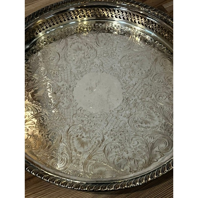 International Silver International Silver Co- Silverplate Tray For Sale - Image 4 of 9