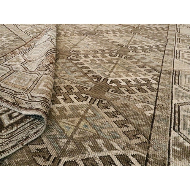 Galerie Shabab Collection Early 20th Century Central Asian Turkoman Carpet For Sale - Image 11 of 12