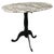 Italian Coffee Table with Oval Marble Top and Metal Legs, 1970s For Sale