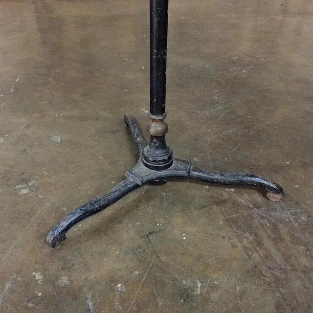 19th Century Wrought Iron & Brass Music Stand For Sale - Image 11 of 11