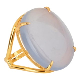 Celine Ring, Light Blue, Size 7 For Sale