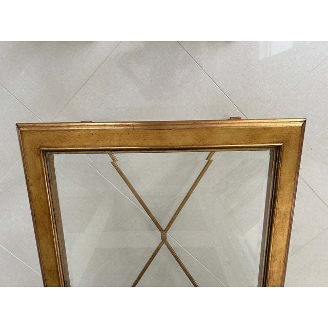 2010s Scully & Scully Bristol Rectangular Coffee Table, Gold Leaf Finish For Sale - Image 5 of 15