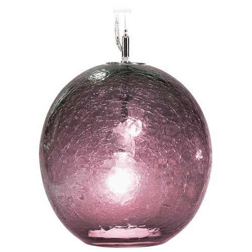 Tempo Solaris Pendant Light from the Boa Lantern Collection in Amethyst For Sale - Image 4 of 4