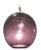 Tempo Solaris Pendant Light from the Boa Lantern Collection in Amethyst For Sale - Image 4 of 4