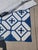 Textile 19Thc Blue & White Geometric Quilt For Sale - Image 7 of 8