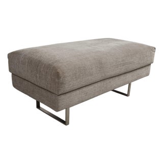 Montis Axel Fabric Stool in Grey For Sale