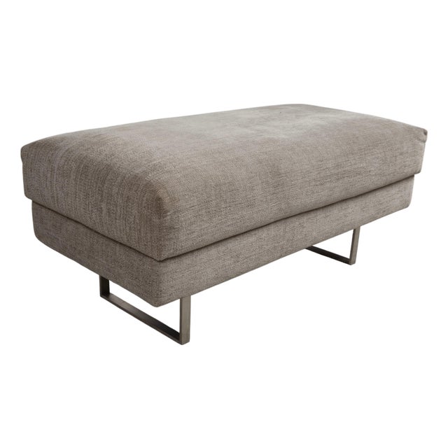 Montis Axel Fabric Stool in Grey For Sale