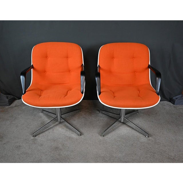 Vintage Chairs by Randall Buck for Steelcase Strafor, 1970, Set of 4 For Sale - Image 4 of 18