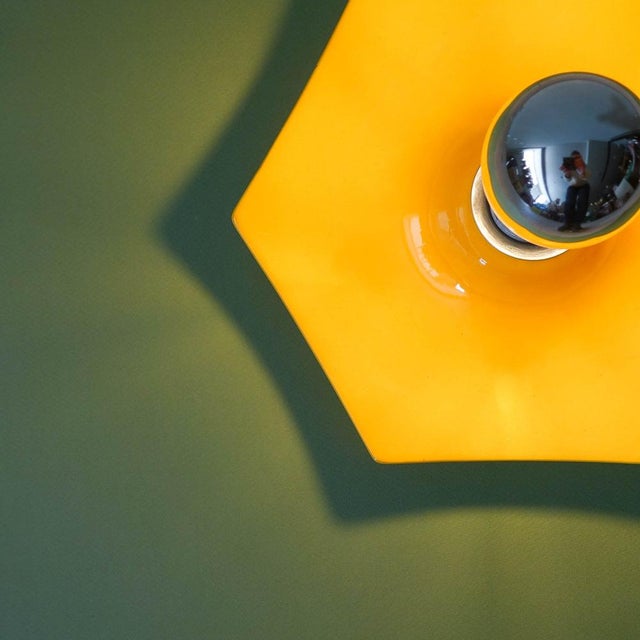 German Wall Lamp in Ceramic, 1970s For Sale - Image 10 of 16