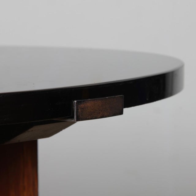 1930s Modernist Side Table in the style of Jean Burkhalter, 1930 For Sale - Image 5 of 8
